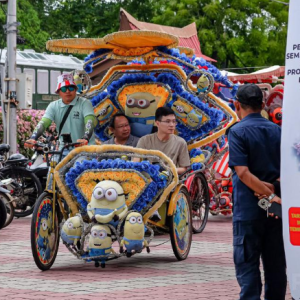 Terlalu Kuat Dan Bingit, Penarik Beca Di Melaka Diminta Henti Pasang Lagu Dangdut