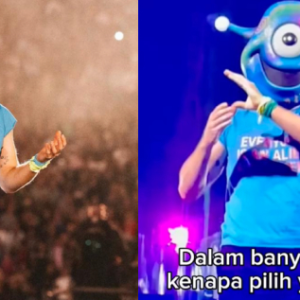 Coldplay Pakai Topeng Mata Satu "Fitnah Akhir Zaman Itu Semakin Jelas"