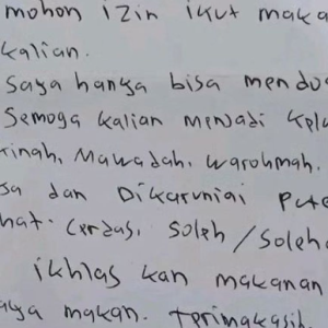 "Saya Tak Ada Duit," Tetamu Tak Diundang Makan Free, Minta Tuan Rumah Halalkan