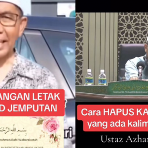 Jangan Letak Nama Allah Di Kad Jemputan Kahwin