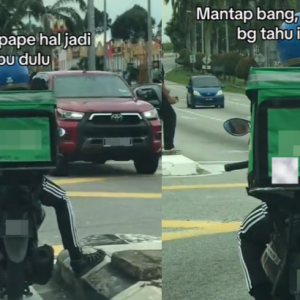 Letak Nombor Telefon Ibu Dekat Beg Delivery, Rider Bikin Ramai Sebak