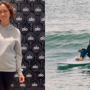 Natasha Hudson Hamil Tapi Tetap Aktif 'Surfing'