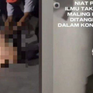 Perompak Bogel Kena Cekup Selepas Ilmu Hitam Tidak Menjadi