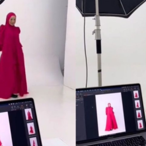 Makcik Kemboja  Peraga Koleksi Pakaian Baharu, Sambut 2024 Dengan Sesi Photoshoot