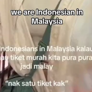 Orang Indonesia Bongkar Taktik Perdaya Penjaga Kaunter Tiket Di Malaysia, Cakap Bahasa Melayu Terus Dapat Murah!