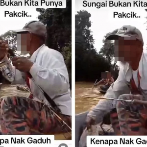 “Sekarang Ni Sungai Siapa? Johor Ke Negori? Bapak Aku Buat Sungai Ni”- Kaki Pancing Berebut ‘Port’ Berdamai Di Balai Polis