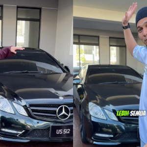 Saharul Ridzwan Mahu Jual Mercedes Benz E Class Miliknya