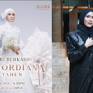 Tiket Konsert ‘Memori Berkasih Siti Nordiana 25 Tahun Laku Keras -  "Alhamdulilah. Terima Kasih Anak-Anak Mader Semua. Mader Sayang Korang". ...