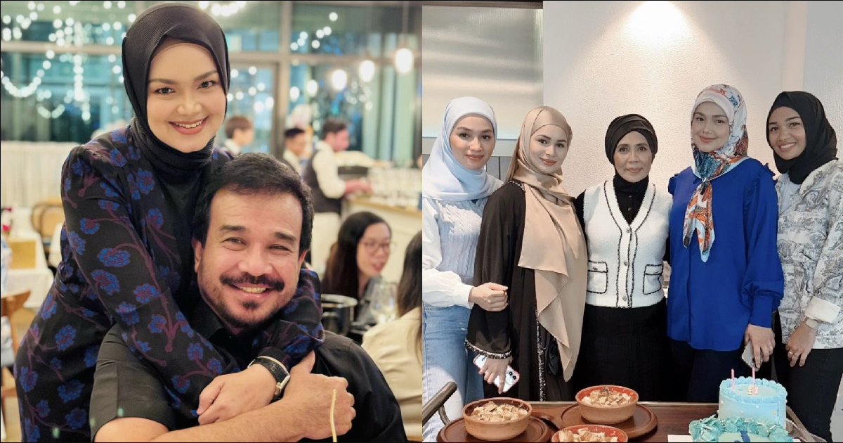 “Kesayangan Biduanita Negara..” – Sambut Hari Lahir Datuk Khalid, Video Sambutan Siti Nurhaliza Dan Tengku Zawyah Jadi Tumpuan