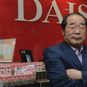 Pengasas Daiso Meninggal Dunia Pada Usia 80 Tahun