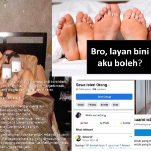 Ramai Tak Sangka Group Facebook ‘Sewa Isteri Orang’ Promosi Aktiviti Penyundalan Ada Puluhan Ribu Pengikut