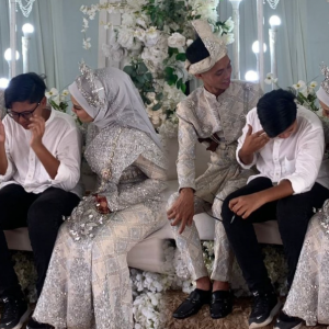 "Saya Bukan Tak Suka Atau Tidak Gembira Aish Kahwin...", Air Mata Pecah Atas Pelamin