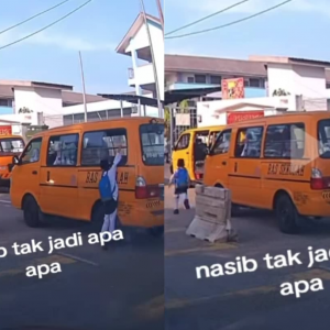 Video Budak Sekolah Lompat Ikut Tingkap Ketika Van Sedang Bergerak Jadi Bualan