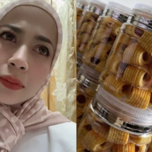 ‘Wei Penat Tau Buat Kuih Raya’ – Syura Badron Kena ‘Scam’ Dengan Pembeli