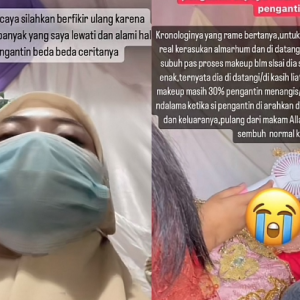 Wanita dirasuk ketika majlis kahwin