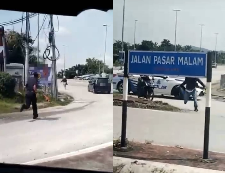 Warga asing itinggalkan rakan ketika dikejar MPV polis
