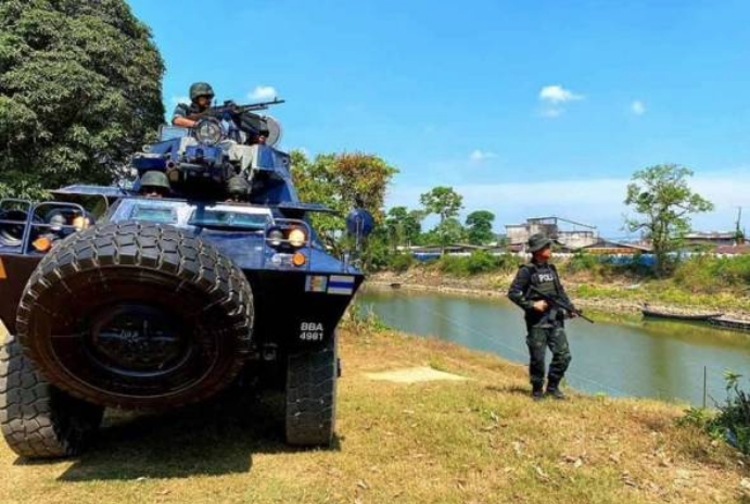 Insiden letupan: Sungai Golok 'dikawal' kereta perisai, dron