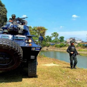 Insiden letupan: Sungai Golok 'dikawal' kereta perisai, dron
