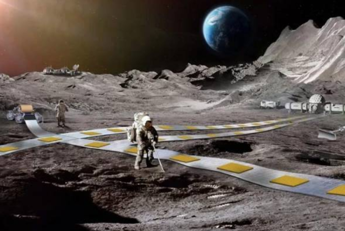 NASA bangunkan sistem rel Flexible Levitation on a Track (FLOAT) terapung di permukaan bulan
