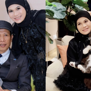 ‘Founder’ Tudung Sambut Hari Lahir Kucing Di Butik Louis Vuitton, Siap Pakai Baju Rekaan Rizalman