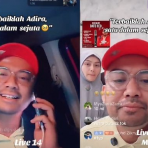 Tengah Rancak Buat Live Dalam Kereta, Adira Telefon Datuk Red – ‘Dia Suruh Guna Studio Kat Tingkat Atas’