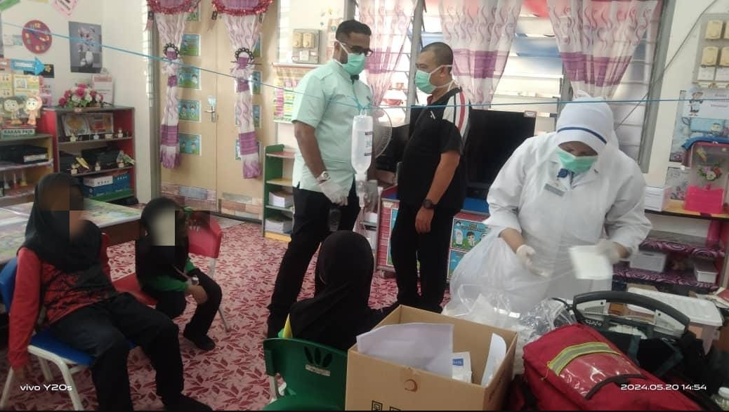 65 murid SK Bandar Puteri Jaya keracunan selepas makan kuetiau sup