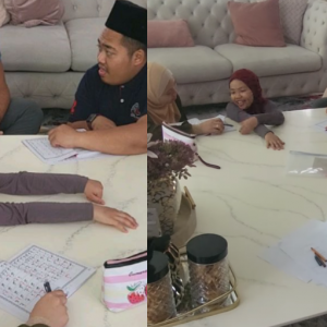 Lana Nodin Kongsi Momen Suami & Anak Mengaji Iqra, ‘Position’ Guru Pula Dipersoal Netizen?