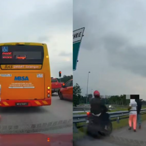 Pejalan kaki warga asing dikecam melintas melulu, sikit lagi nak kena langgar