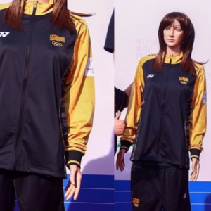 Macam baju budak PJ sekolah ke eh baju kontinjen olimpik ?