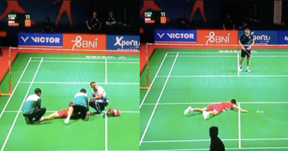 Pengadil didakwa lembab beri arahan, pemain badminton meninggal dunia di gelanggang akibat kejang