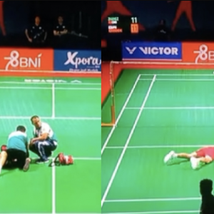 Pengadil didakwa lembab beri arahan, pemain badminton meninggal dunia di gelanggang akibat kejang