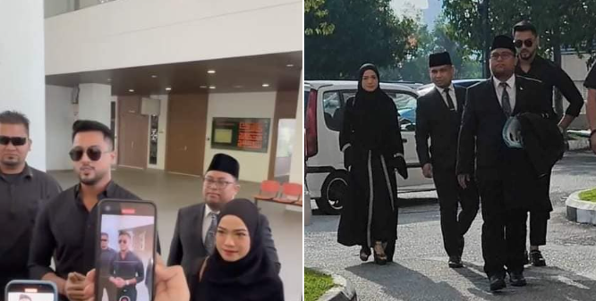 Aliff Aziz, Ruhainies Hadir Bersama Ke Mahkamah. "Seronok Je Muka, Tak Malu Ek" - Netizen