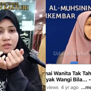 “Dulu Kata Haram Pakai, Sekarang Berniaga Pula” – Kini Jual Barang Wangian, Netizen Ungkit Ceramah Lama Ustazah Asma’ Harun