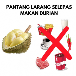 Mabuk lepas makan durian dan kopi - “Untuk semua peminat durian, ingatlah berhati-hati dengan apa yang anda gabungkan"