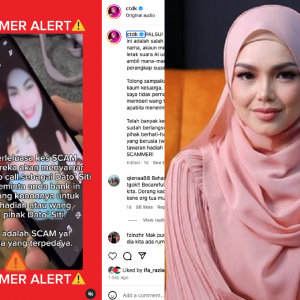 ‘Penipu! Saya Tak Pernah Tawar Hadiah Wang Tunai’ - Siti Nurhaliza dakwa scammer guna suara (AI) tiru suara dan wajahnya