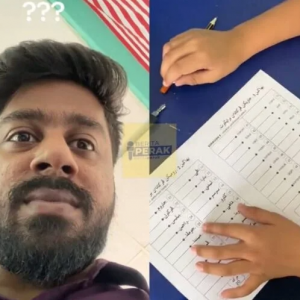 “Ini kena pecahkan ke?” – Cikgu India terkedu murid tanya soalan jawi