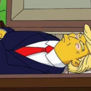 The Simpsons nafi siar ramalan Trump dalam keranda - “Imej Donald Trump dalam keranda tidak pernah muncul dalam The Simpsons,”