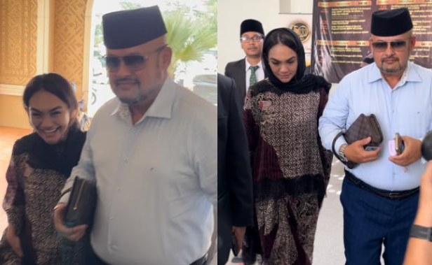 Harith Iskander & Dr Jezamine Jalan Berpimpin Tangan, Datang ‘Bersama’ Ke Mahkamah Bagi Kes Perceraian