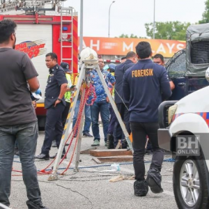 Dua lelaki ditemui maut dalam lubang disyaki curi kabel