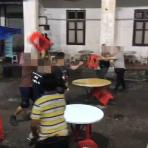 Tiga warga Myanmar antara enam ditahan merusuh di kedai makan di Ipoh