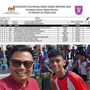 Pecah rekod larian 200 meter pula, hafaz al-Quran, pointer 3.99 anak Rita Rudaini hebat