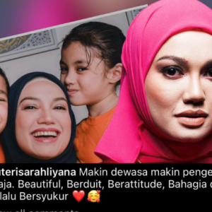 Tak perlu A, Puteri Sarah nak 5B saja, berduit! - “Semakin dewasa makin mahu hidup ‘B’ sahaja"