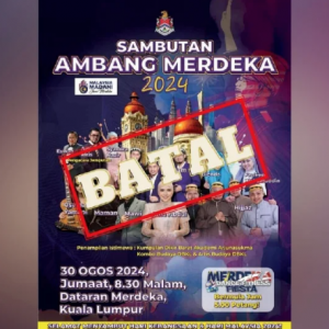 DBKL batal sambutan Ambang Merdeka 2024 di Dataran Merdeka