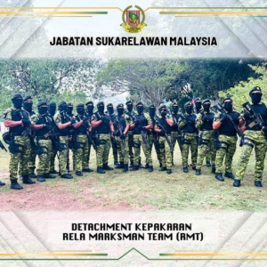 Bukan komando, tetapi pasukan Rela Marksman Team