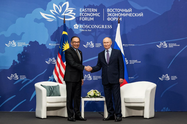 Anwar jumpa Vladimir Putin bincang kerjasama semua bidang Malaysia-Russia