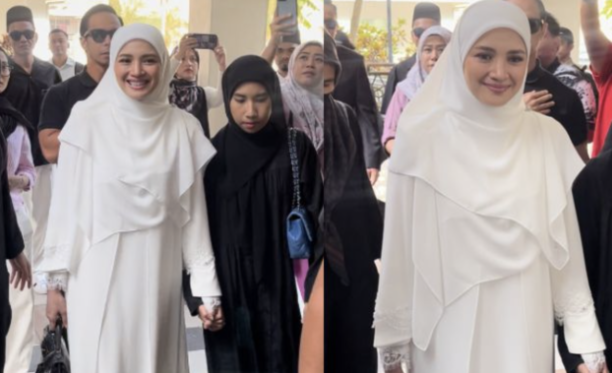 Fazura Pakai Serba Putih Datang Mahkamah, Dikawal Lima ‘Bodyguard’ – "Alhamdulillah Saya Tenang Dan Sihat Hari Ini"