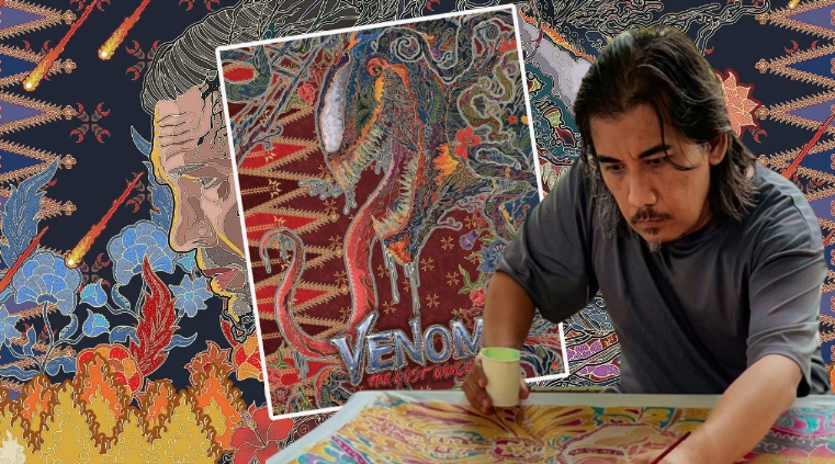 Batik Corak Venom Diiktiraf Oleh Sony Pictures Curi Perhatian Netizen! - "Bangganya Dengan Batik Malaysia"