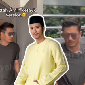 ‘Rosak’ sudah Fattah Amin siap pandai ‘ketayki’