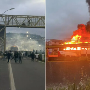 Peminat bola sepak Brazil dibakar penyokong lawan, Seorang terbunuh