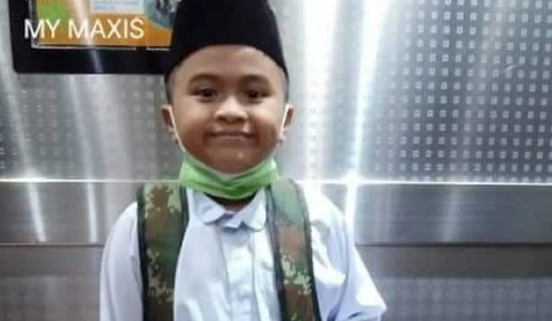 Aminuddin hilang di kawasan tempat kerja ibunya sebelum ke kelas fardu ain